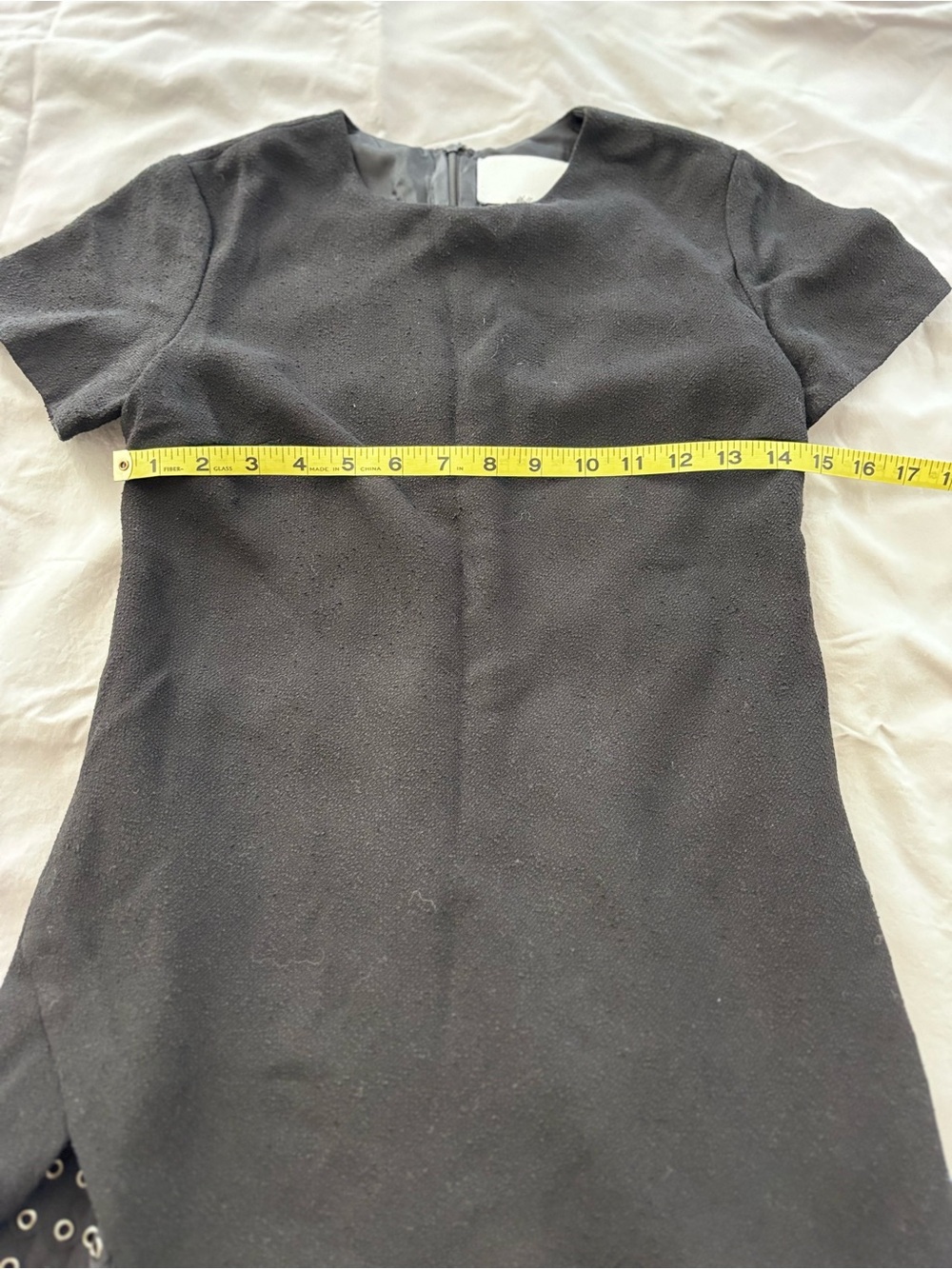 3.1 Phillip Lim Women's Black Short Sleeve Shift Dress - Picture 11 of 12